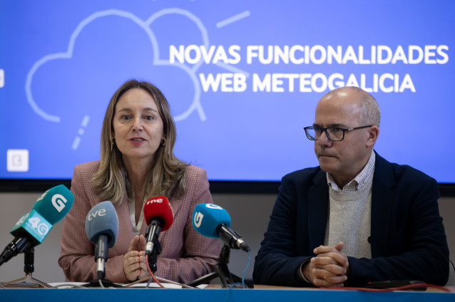 La Xunta estrena novedades en la web de MeteoGalicia y reafirma su intención de tramitar este 2025 la 'ley del clima'