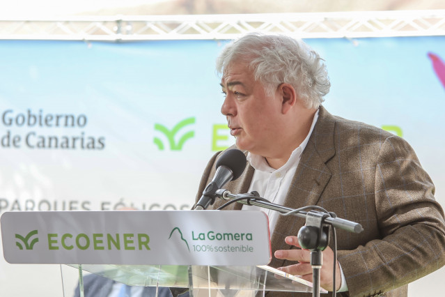 Archivo - El presidente de Ecoener, Luis de Valdivia.