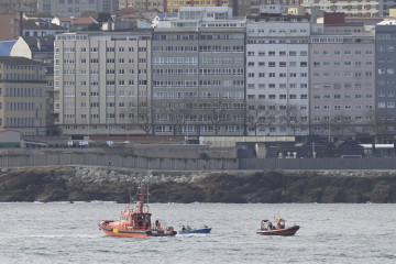 Zona Del Hundimiento De Una Barca De Percebeiros Al Lado Del Acuario De A Coruña