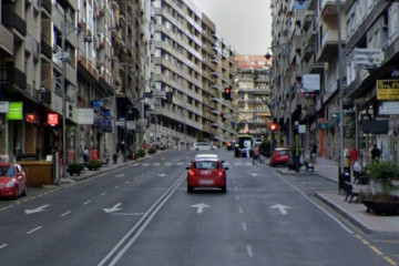 Juan XXIII en Ourense en una imagen de Google Street View