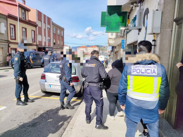 Desarticulación de un punto de venta de droga en el barrio vigués de Teis