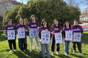 Presentación de la campaña de Galiza Nova para el 8M