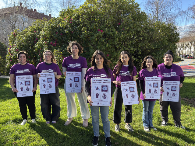 Presentación de la campaña de Galiza Nova para el 8M