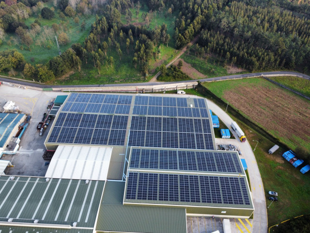 Instalación realizada por EDP para Nauterra.