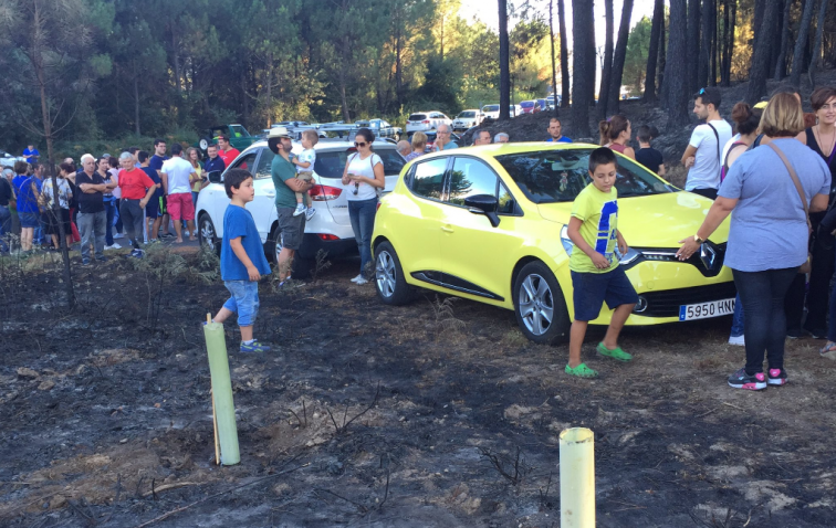 Extinguido o incendio de Entrimo tras queimar 3.000 hectáreas