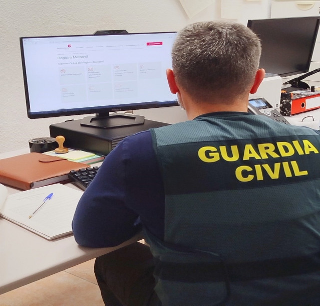 Imagen de un agente de la Guardia Civil.