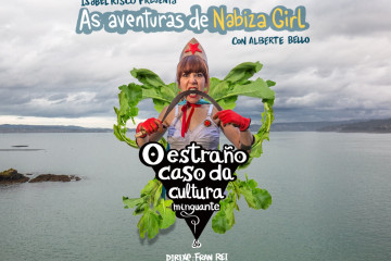 Nabiza Girl, la superheroína gallega de Isabel Risco, aterrizará en el Centro Ágora de A Coruña el viernes 14 de marzo