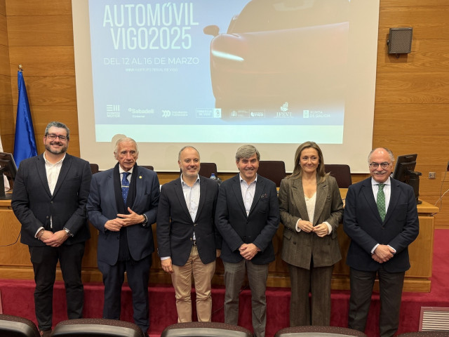 Presentación del Salón del Automóvil de Vigo.