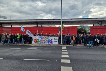 Concentración de la CUT en Stellantis Vigo.