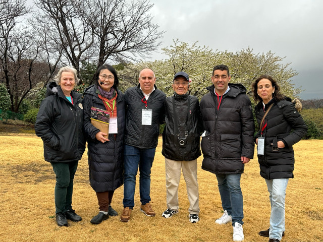 Luis López encabeza la delegación en Oshima.