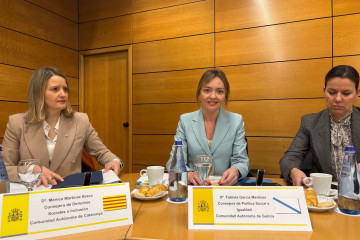 La conselleira de Política Social e Igualdade, Fabiola García, participa en el Pleno del Consejo Territorial de Servicios Sociales y Dependencia.