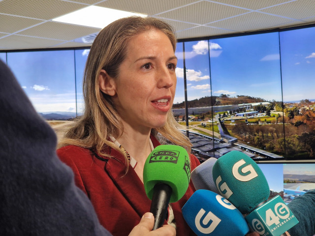 La directora del Aeropuerto de Vigo, Ana Molés.