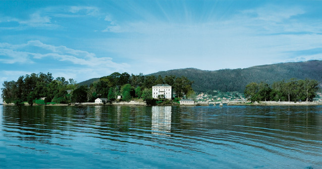 Archivo - Isla de San Simón, Redondela (Pontevedra).