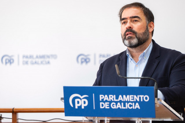 Portavoz parlamentario del PPdeG, Alberto Pazos.