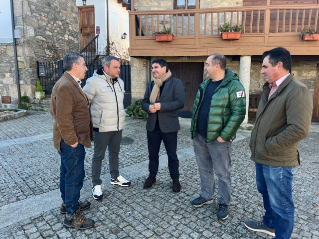 El delegado del Gobierno en Galicia, Pedro Blanco, en O Bolo