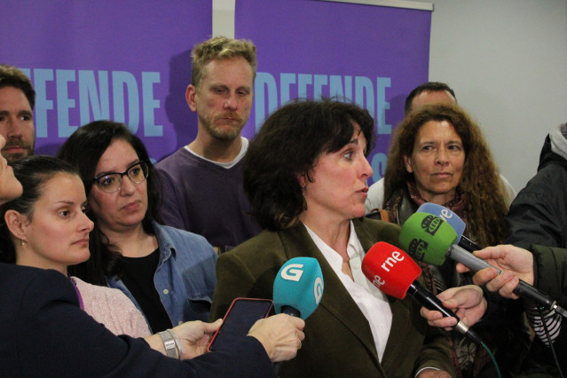 Archivo - La candidata de Podemos a la Xunta, Isabel Faraldo. Foto de archivo.