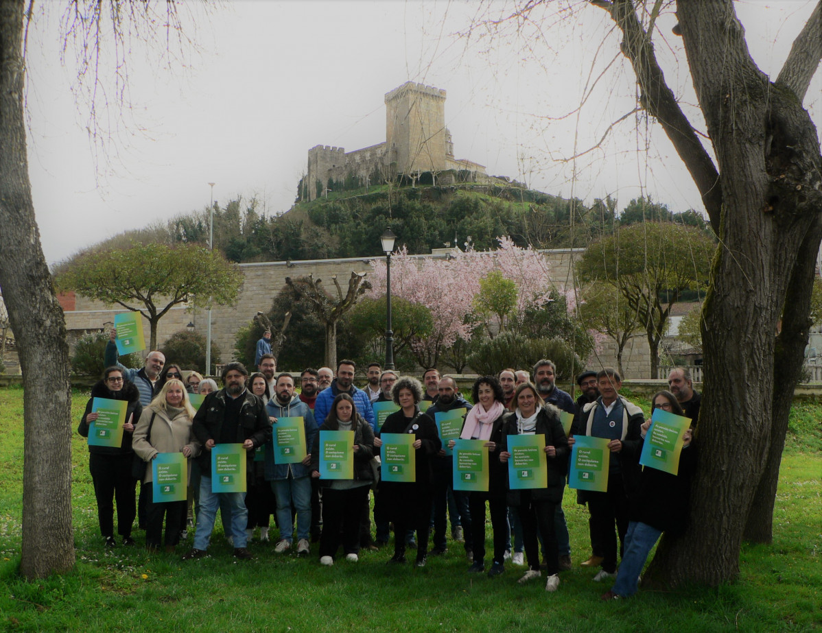 Representantes de Agora Galicia