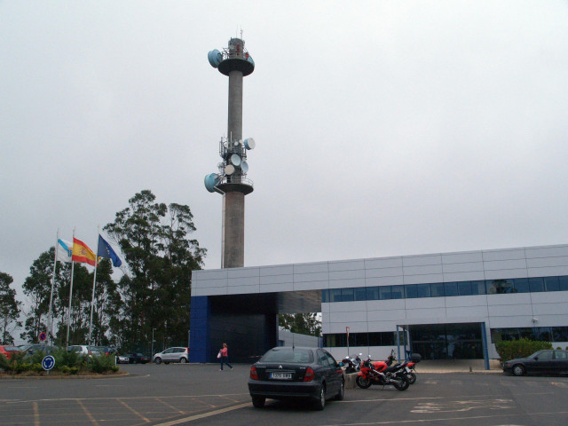 Archivo - Vista exterior del eficio de la CRTVG.