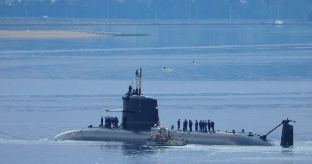 Imagen del submarino 'Isaac Peral'.