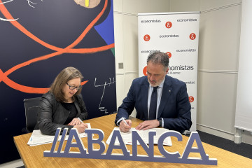 Convenio de colaboración entre Abanca y el Colegio de Economistas de Ourense