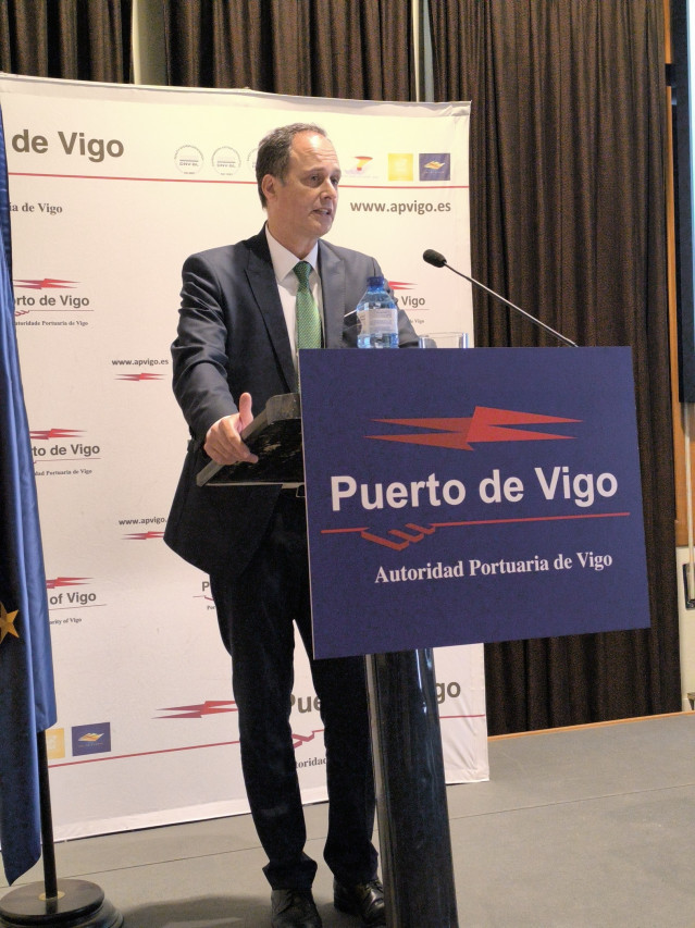 Carlos Botana, presidente de la Autoridad Portuaria de Vigo