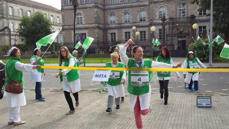 ​Las enfermeras imitarán una legión romana ante la sede del Sergas