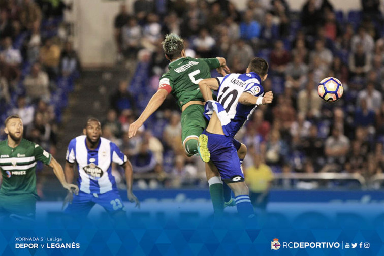 O Dépor cae ante o Leganés (1-2)