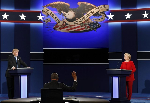 La demócrata Hillary Clinton se apunta el primer debate con Trump