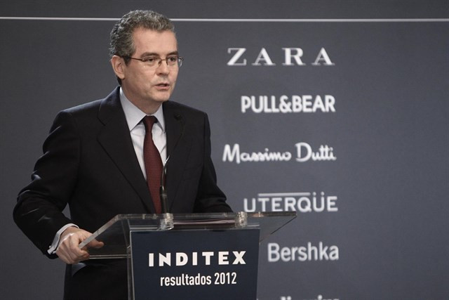 Isla recibe 60.907 acciones de Inditex valoradas en casi dos millones de euros