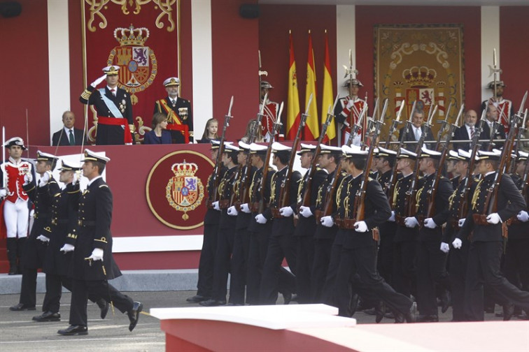 ​Un 12 de octubre atípico y con ausencias