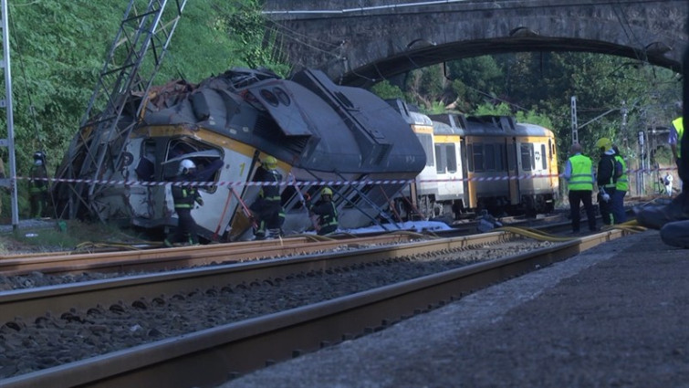 ​Renfe retira esta noite a cabeceira do tren do Porriño