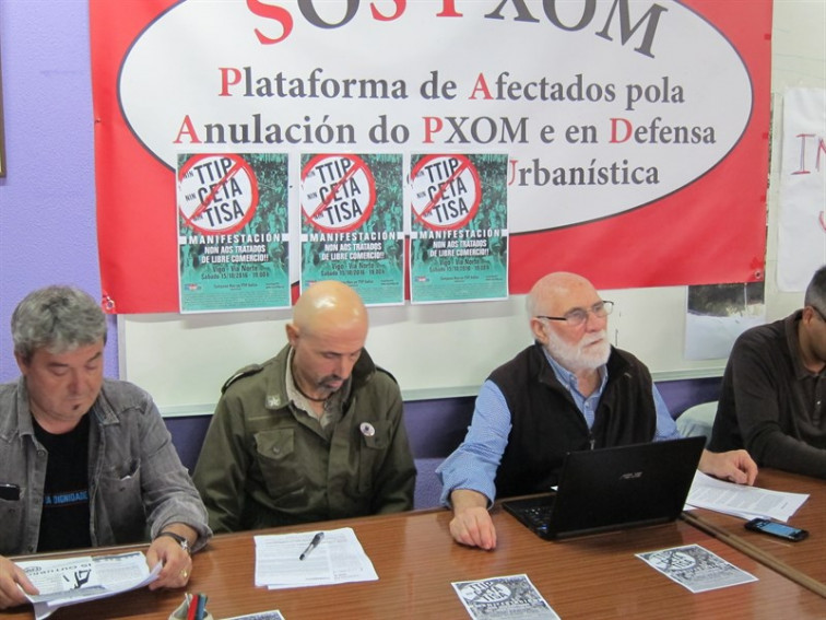 Organizacións políticas, sociais e ecoloxistas chaman á mobilización contra os tratados de libre comercio