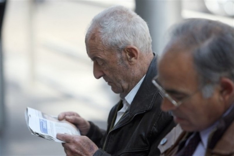 Protestas en Galicia en defensa del sistema público de pensiones