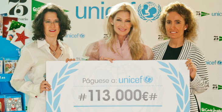 ​El Corte Inglés dona 113.000 euros a Unicef para la infancia 