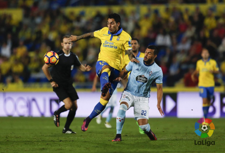 ​El Celta deja escapar la vitoria ante Las Palmas