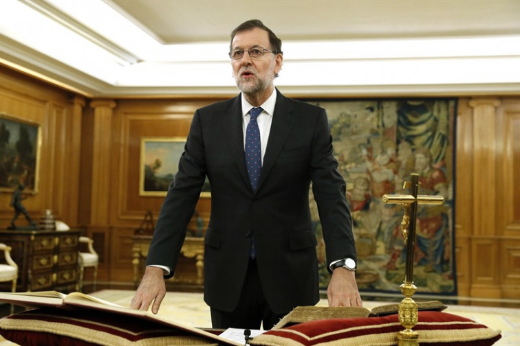 ​Rajoy jura ante el Rey el cargo de presidente del Gobierno