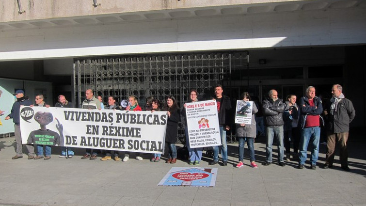 ​Unha viguesa reclama vivenda social para recuperar a custodia dos seus fillos