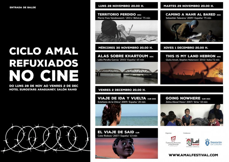 A Fundación Araguaney celebra un ciclo de cinema sobre os refuxiados