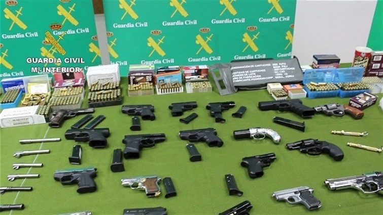 ​La Guardia Civil de Ourense subastará 269 armas el 15 de mayo