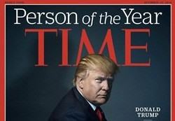 ​Donald Trump, persoa do ano para a revista 'Time'