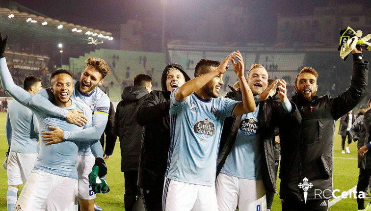 ​El Celta cumple el sueño de pasar de ronda en la Europa League