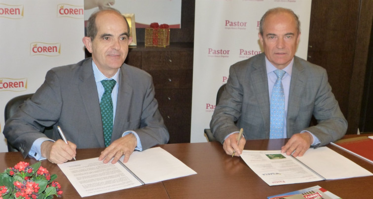 Pastor e Coren asinan un convenio para financiar agricultores e gandeiros galegos