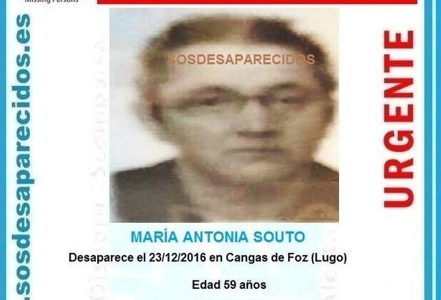 ​Continúa a procura da muller de 59 anos desaparecida o xoves en Cangas de Foz