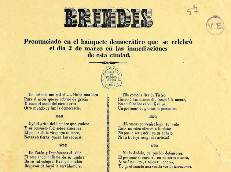 Localizan o desaparecido terceiro 'brinde' do Banquete de Conxo