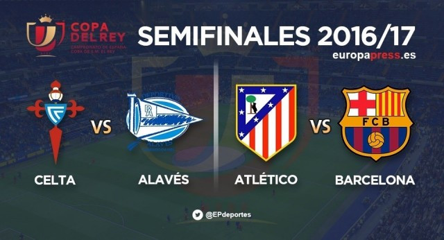 Celta y Alavés competirán en la semifinal de la Copa del Rey