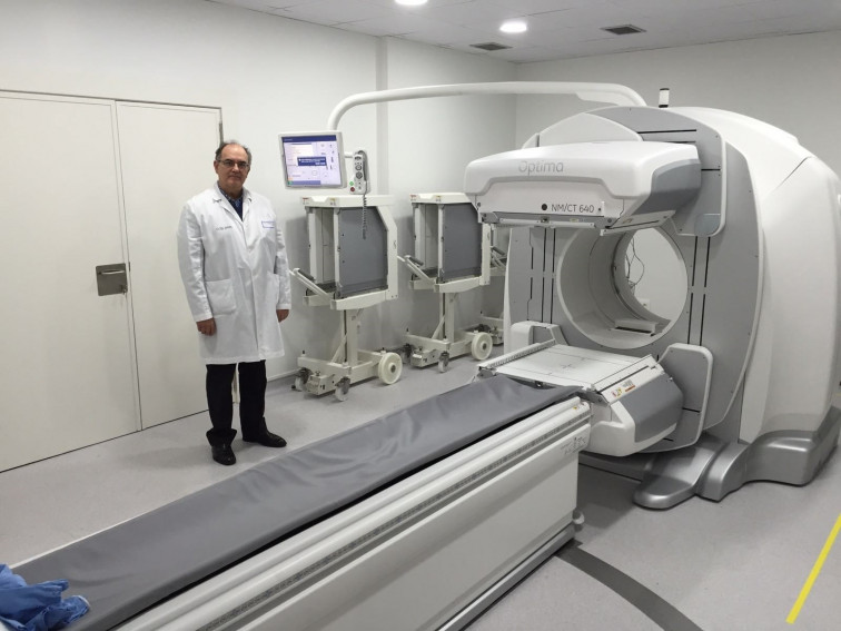 ​El Meixoeiro incorpora a medicina nuclear un sistema para detectar lesiones con más precisión