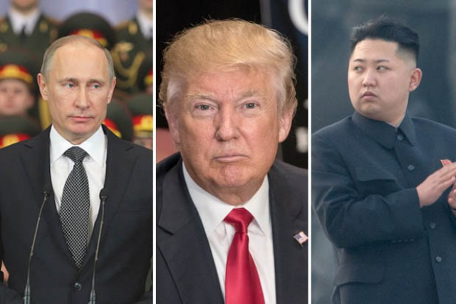 Trump, Kim Jong-un, Putin: Dios los cría y ellos se juntan