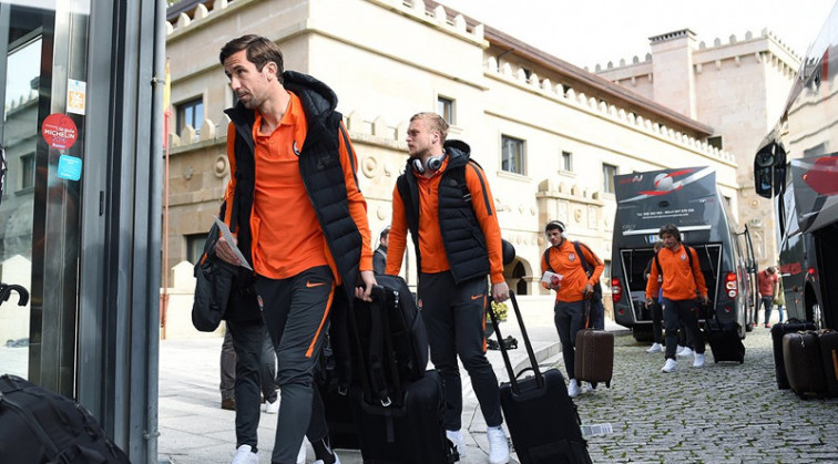 ​El Shakthar Donetsk ya está en Vigo para la eliminatoria de Europa League