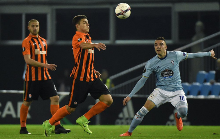 ​El Celta cae por la mínima en Balaídos ante el Shakhtar Donetsk