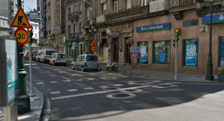 Herida grave una anciana al ser atropellada en un paso peatonal en Vigo